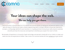 Tablet Screenshot of camna.com